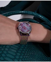 Guess Women's Analog Iridescent Mesh Watch 32mm