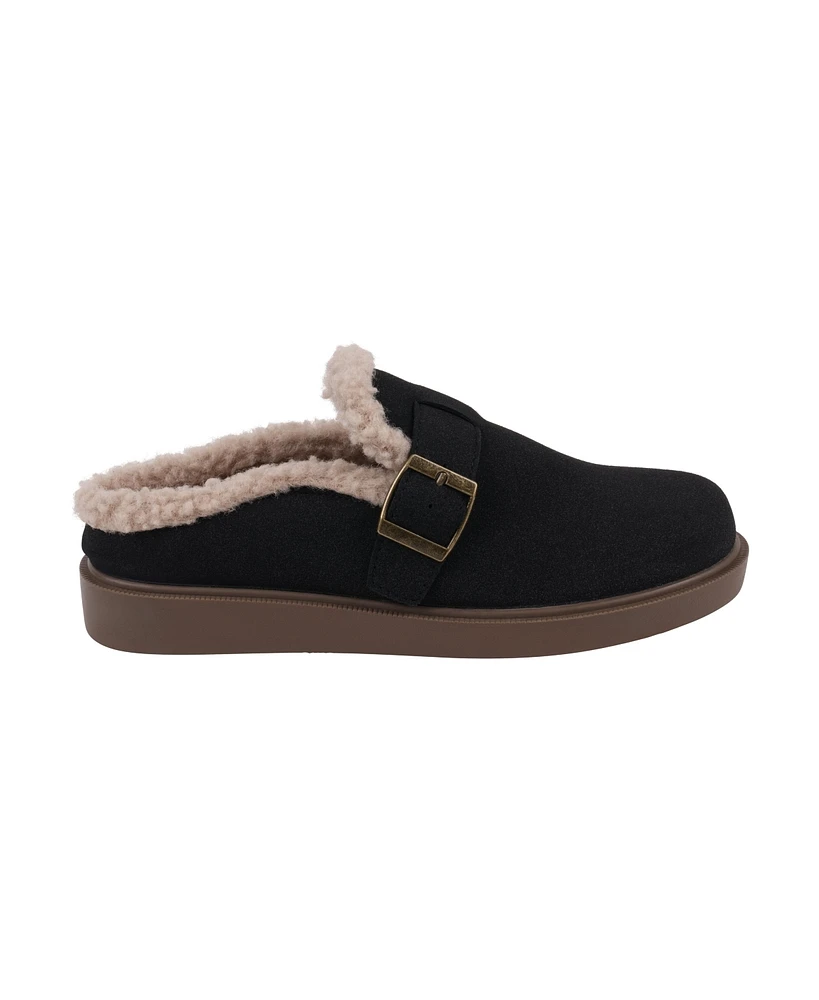 Gc Shoes Women's Vallery Cozy Shearling Slip On Mules
