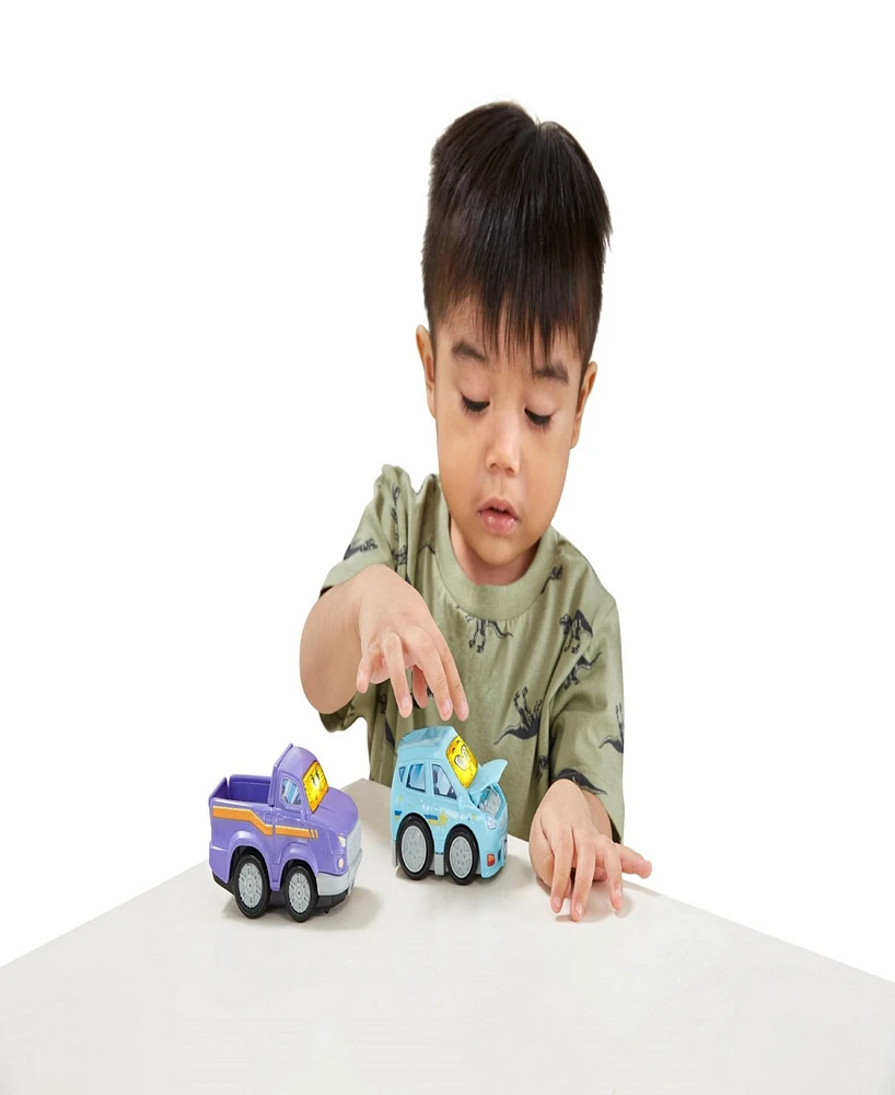 VTech Go Smart Wheels Family Adventure 2-Pack Tough Truck, Family Car