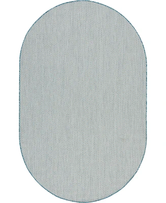 Nourison Home Courtyard COU01 5'x8' Oval Area Rug