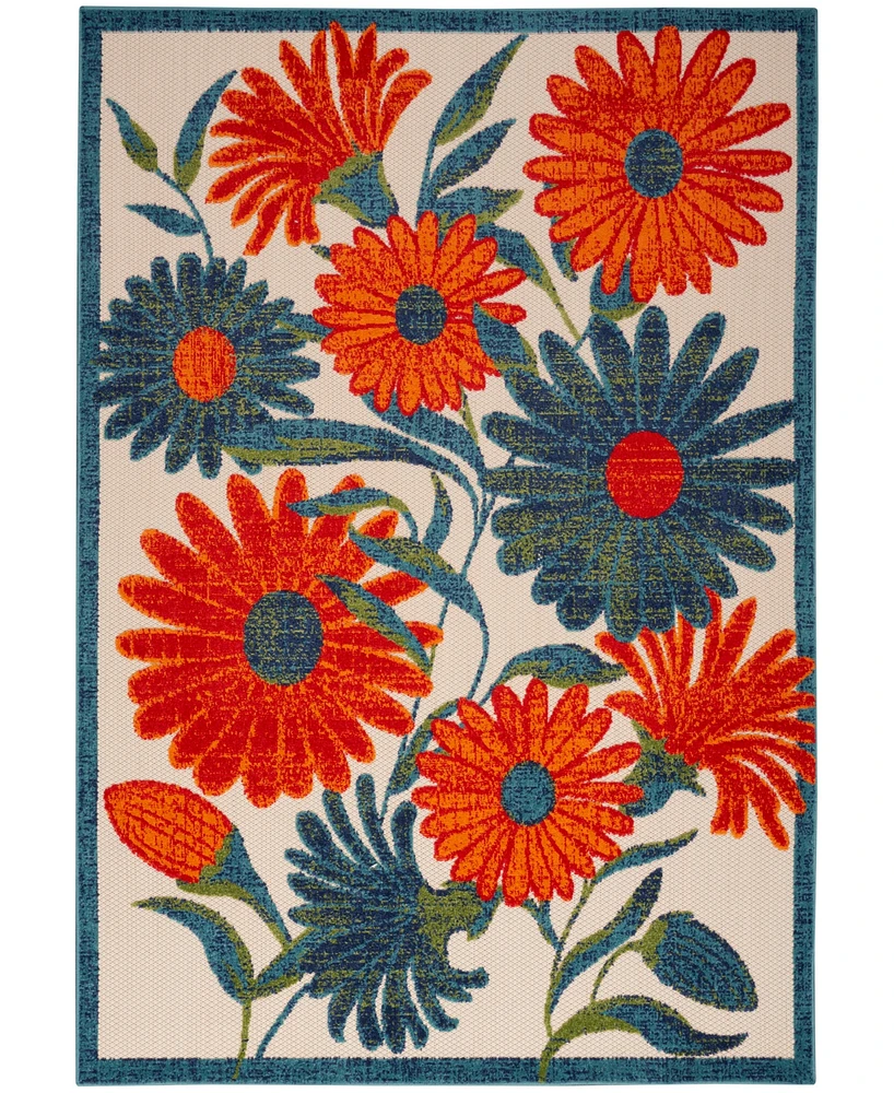 Nourison Home Aloha ALH33 5'3"x7'5" Area Rug