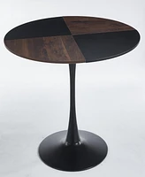 47.2INCH Tulip Round Dining Table, Office Table, Coffee Table,120X120X74CM