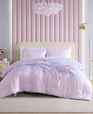 Betsey Johnson Ombre Reversible 6-Pc. Comforter Set, Twin