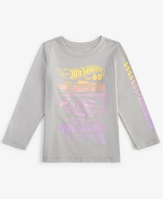 Epic Threads Toddler Boys 2T-4T Hot Wheels Graphic Long-Sleeve T-Shirt, Exclusively at Macy's