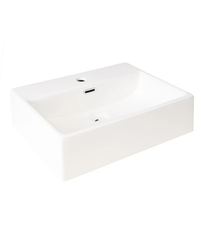 20-Inch bathroom vanity with ceramic sink and ample storage - ideal for small bathrooms