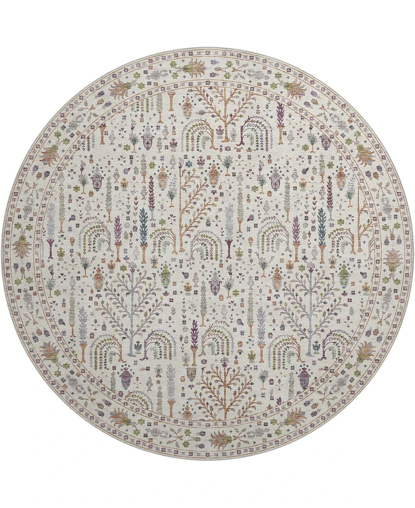 Dalyn Hatay Washable HY5 8'x8' Round Area Rug