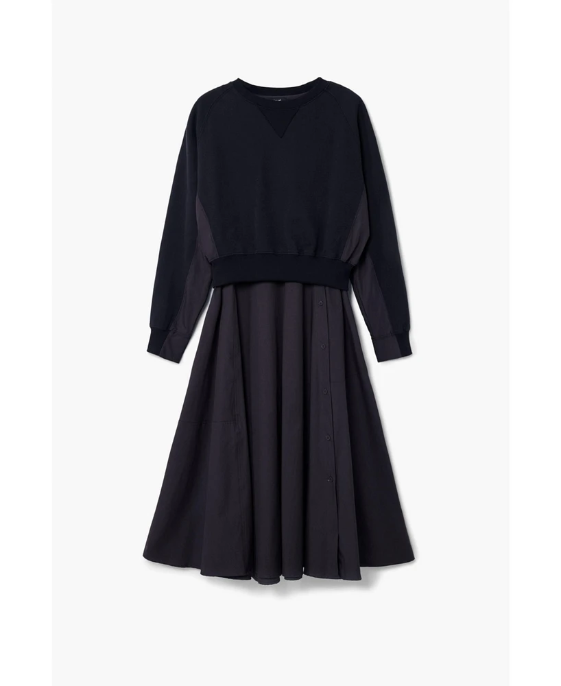 Desigual Women's Combined plain dress
