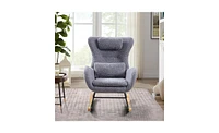 Rocking Chair for Nursery Comfortable and Stylish Seating for Baby's Room