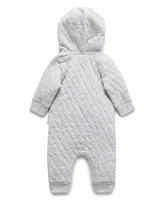 Purebaby Baby Boy and Girl Quilted Coverall