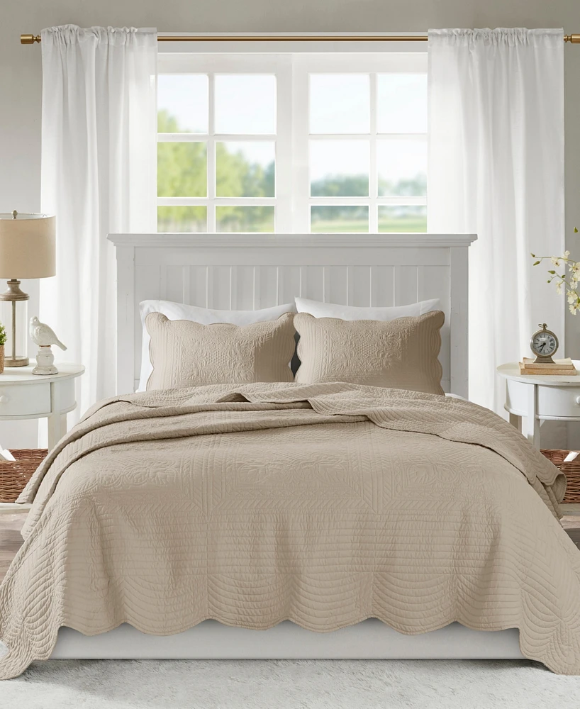 Madison Park Tuscany 3-Pc. Quilt Set, Full/Queen