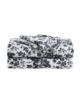 Betsey Johnson Printed Microfiber 3 Piece Sheet Set