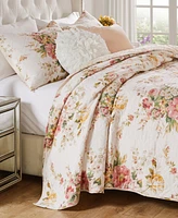 Greenland Home Fashions Grace Shabby Chic 3-Pc. Quilt Set