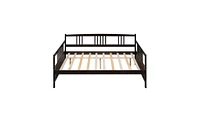 Slickblue Full Size Daybed with Support Legs, Versatile Bed Frame for Living Room & Guest Room
