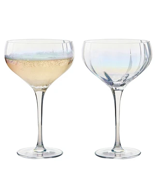 Anton Studio Designs Palazzo Champagne Coupes, Set of 2