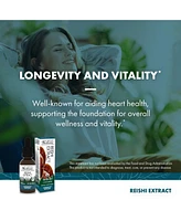 Host Defense Reishi Extract - Heart & Immune Health Support Supplement - Mushroom Supplement to Support Energy & Vitality