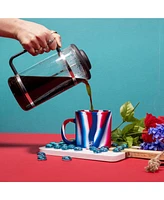 Coffee Mug w/ Lid: 16oz: 2 pk - The Patriot