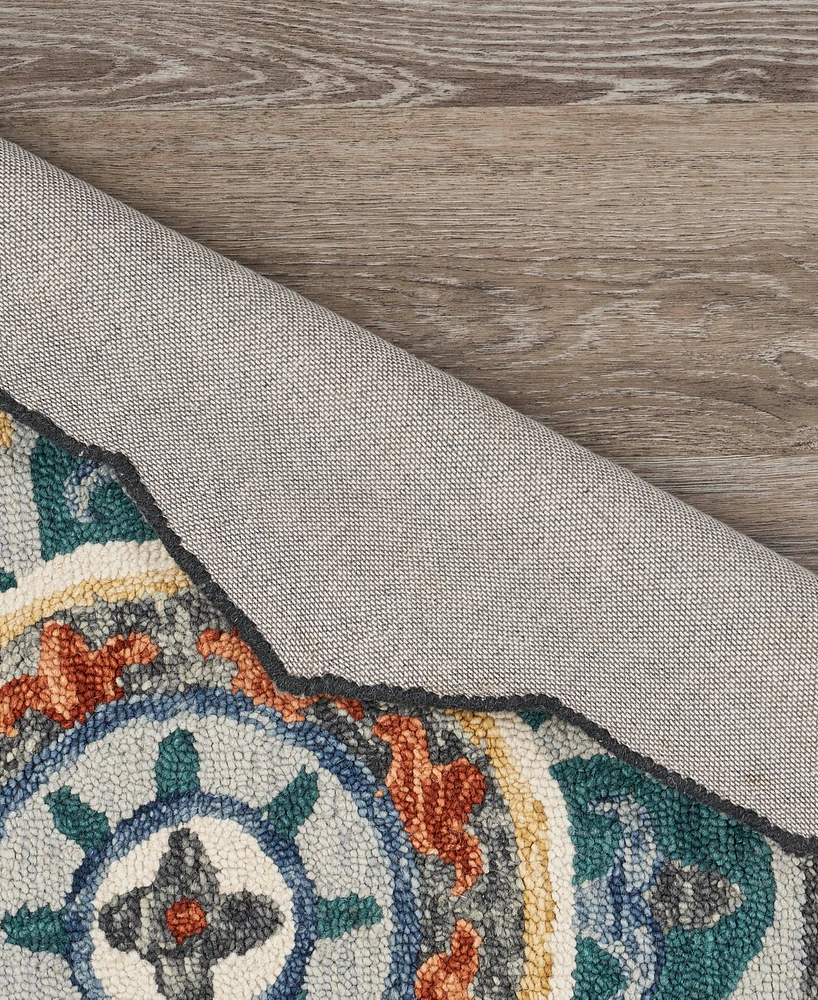 Lr Home Sweet Sinuo-109 6' x 6' Round Area Rug