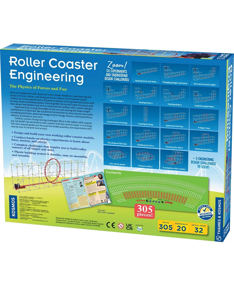 Thames & Kosmos Roller Coaster Engineering Set