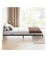gaomon Bed Frame, -Inch Metal Low Platform Bed Frame, Bed Frame With Metal Slat Support, Mattress Foundation, No Box Spring Needed