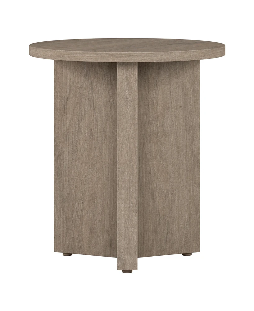 Hudson & Canal 20" Anders Wide Round Side Table