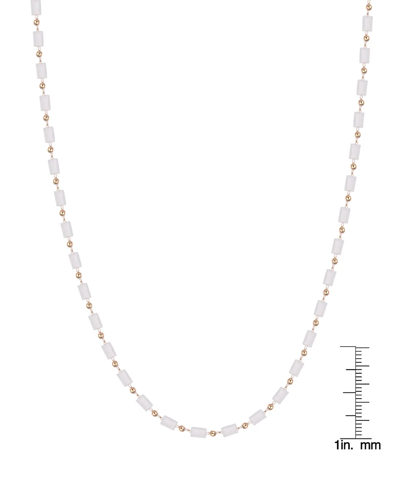Macy's Gold-Plated Crystal Long Necklace