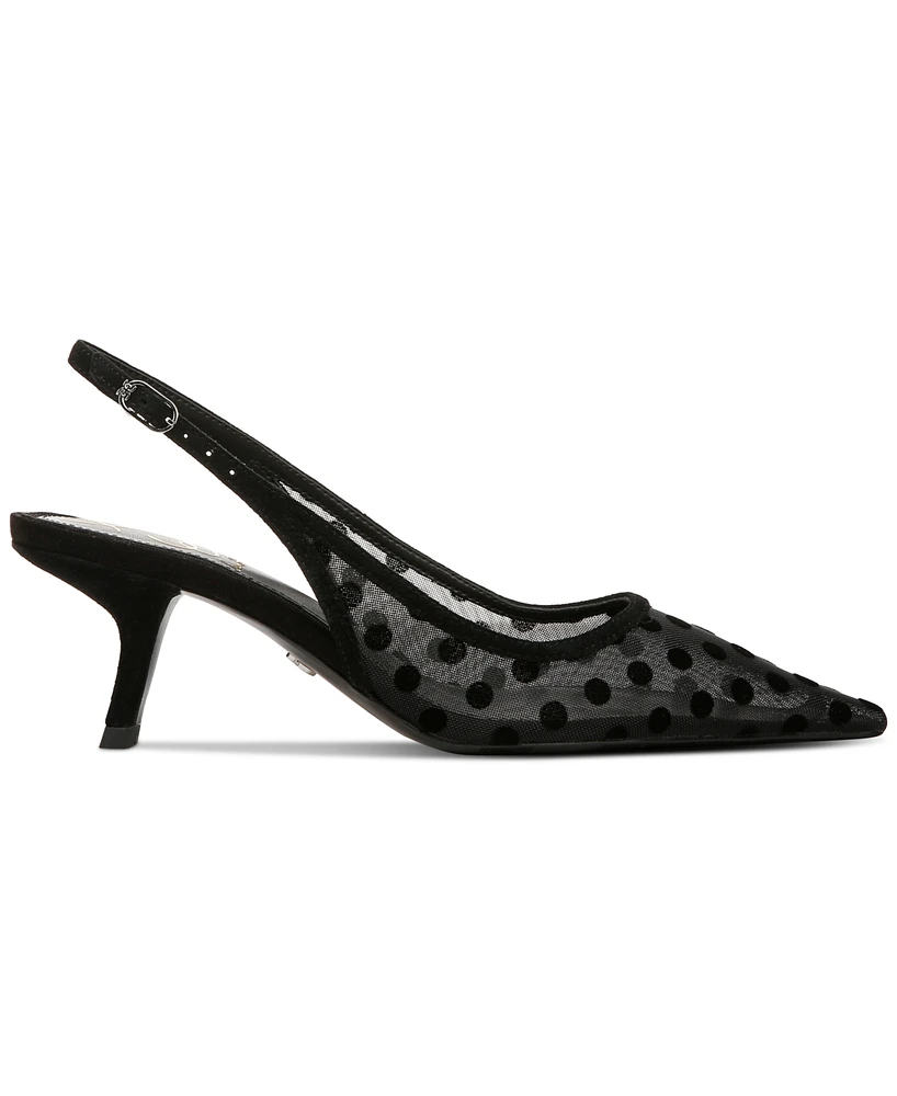 Sam Edelman Women's Bianka Slingback Kitten-Heel Pumps