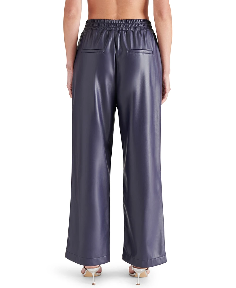 Steve Madden Women's Gilda Faux Leather Pants