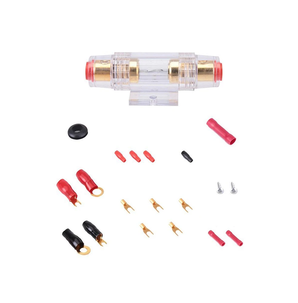 Pyle 20ft Car Stereo Amp & Sub Wiring Kit, 4-Gauge - PLAM40