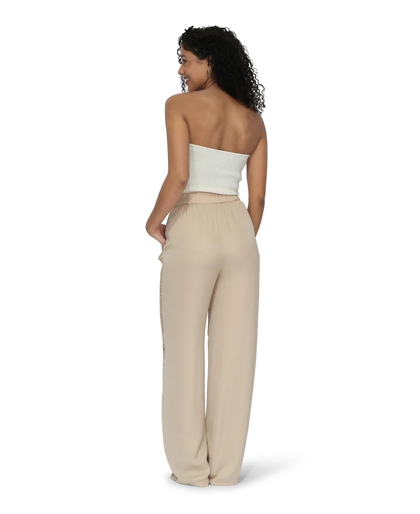 Belle & Bloom Women's Everywhere All At Once Wide Leg Pant