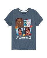 Moana Big Boys Short Sleeve Graphic Tee