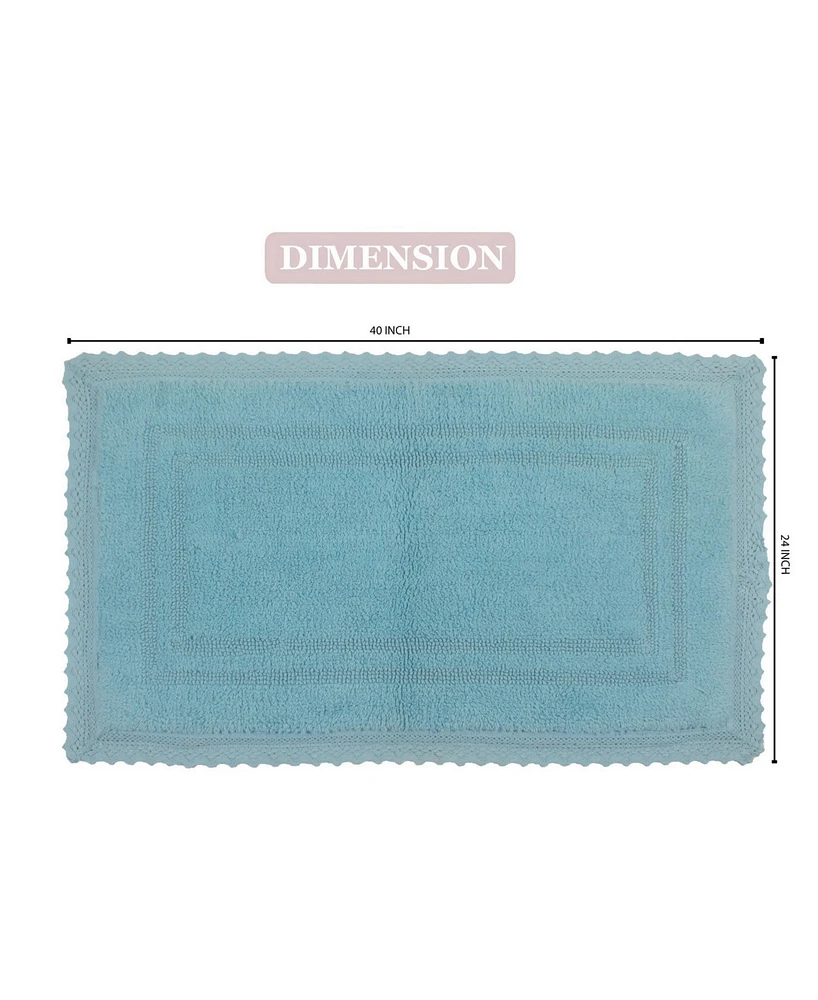 Home Weavers Opulent Reversible Bath Rug