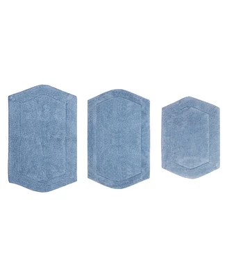Home Weavers Waterford 3 Piece Bath Rug Set