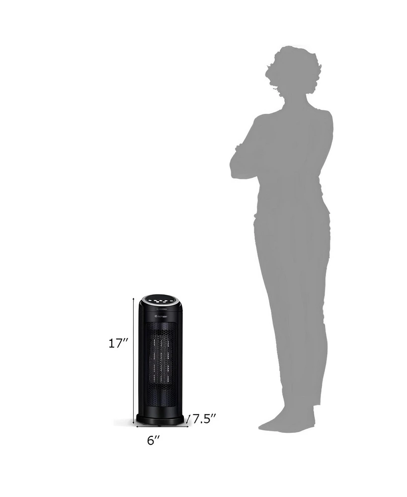 Skonyon 1500 W Led Portable Oscillating Ptc Ceramic Space Heater