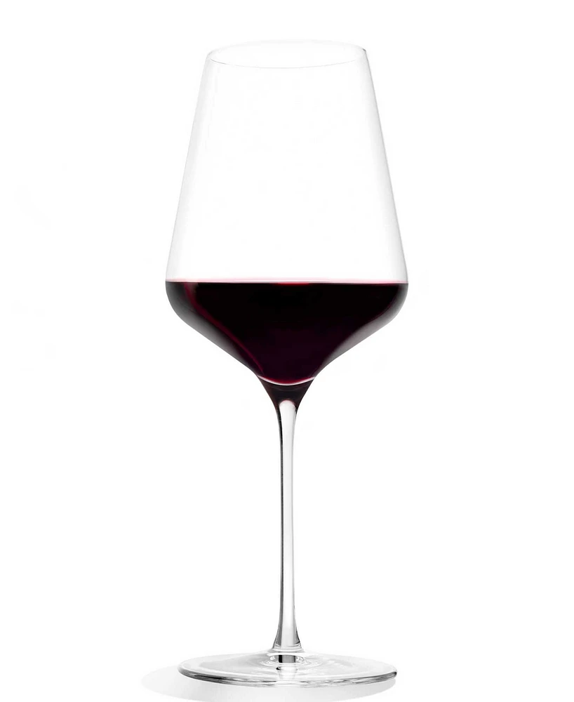 Stolzle Lausitz STARlight Bordeaux Glasses, Set of 4