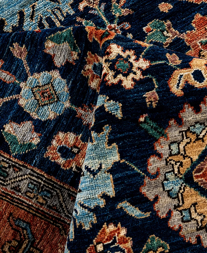 Adorn Hand Woven Rugs Serapi M1999 6'4"x9'6" Area Rug