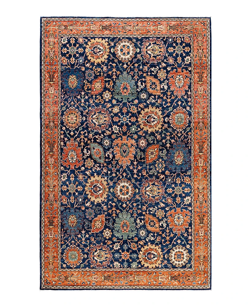 Adorn Hand Woven Rugs Serapi M1999 5'9"x9'4" Area Rug