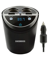 Cupholder Charging Station and Bluetooth Fm Transmitter