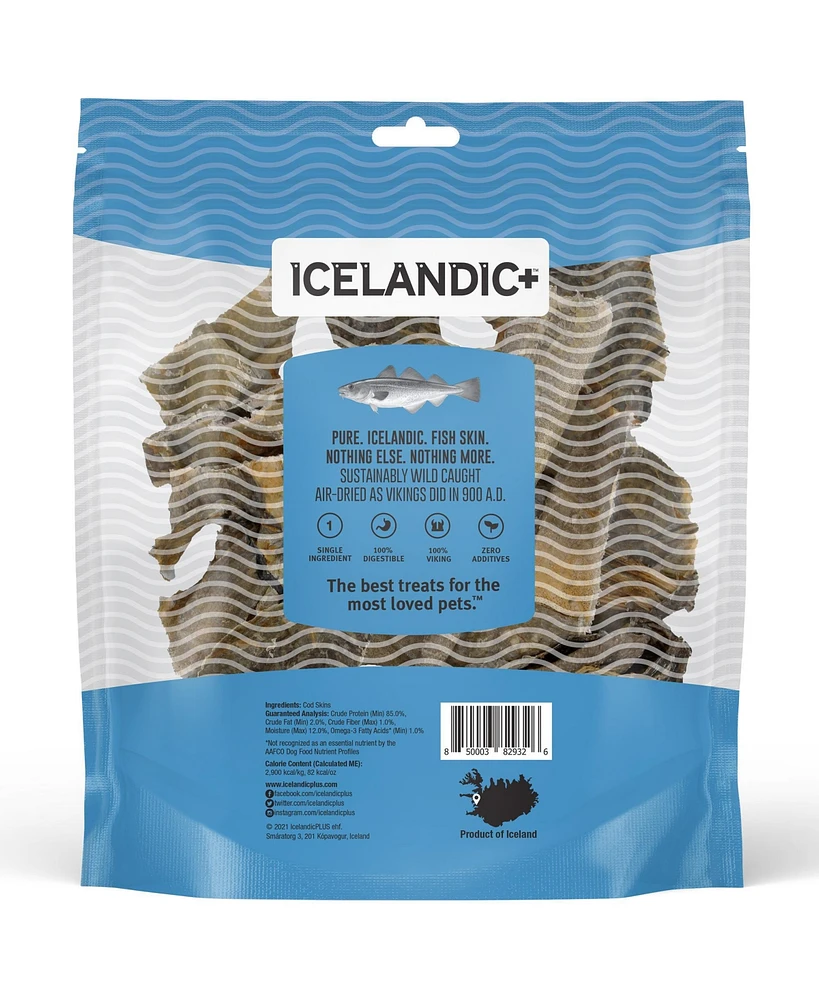 Cod Skin Mixed Pieces - Dog Treat 8oz