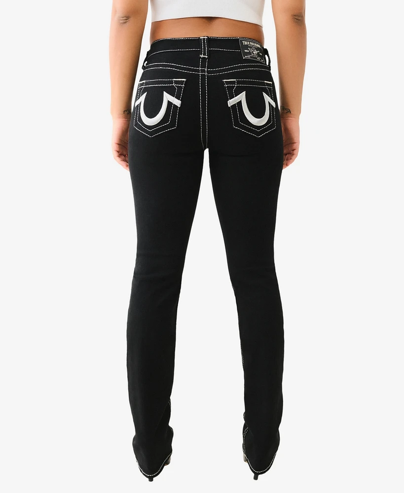 True Religion Women's Billie Straight Jeans