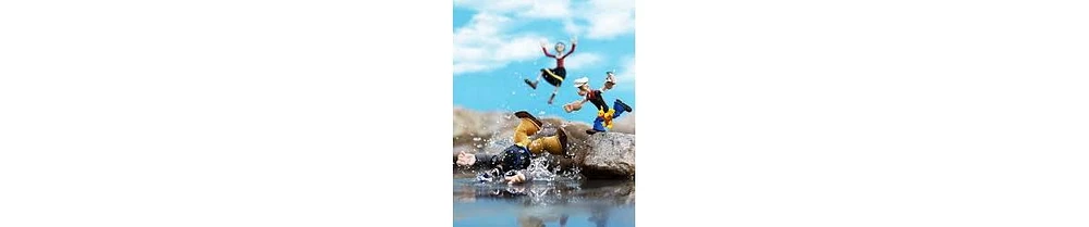 Boss Fight Studio Power Stars Bluto as Sindbad Action Figure – Retro Style Collectible Figurine from Popeye the Sailor Meets Sindbad the Sailor
