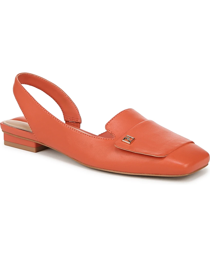 Franco Sarto Women's Teagan Square Toe Slingback Flats