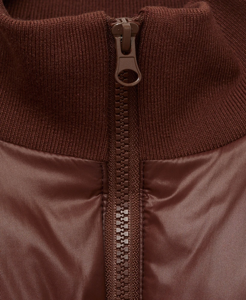 Mango Women's Tricolor Quilted Anorak