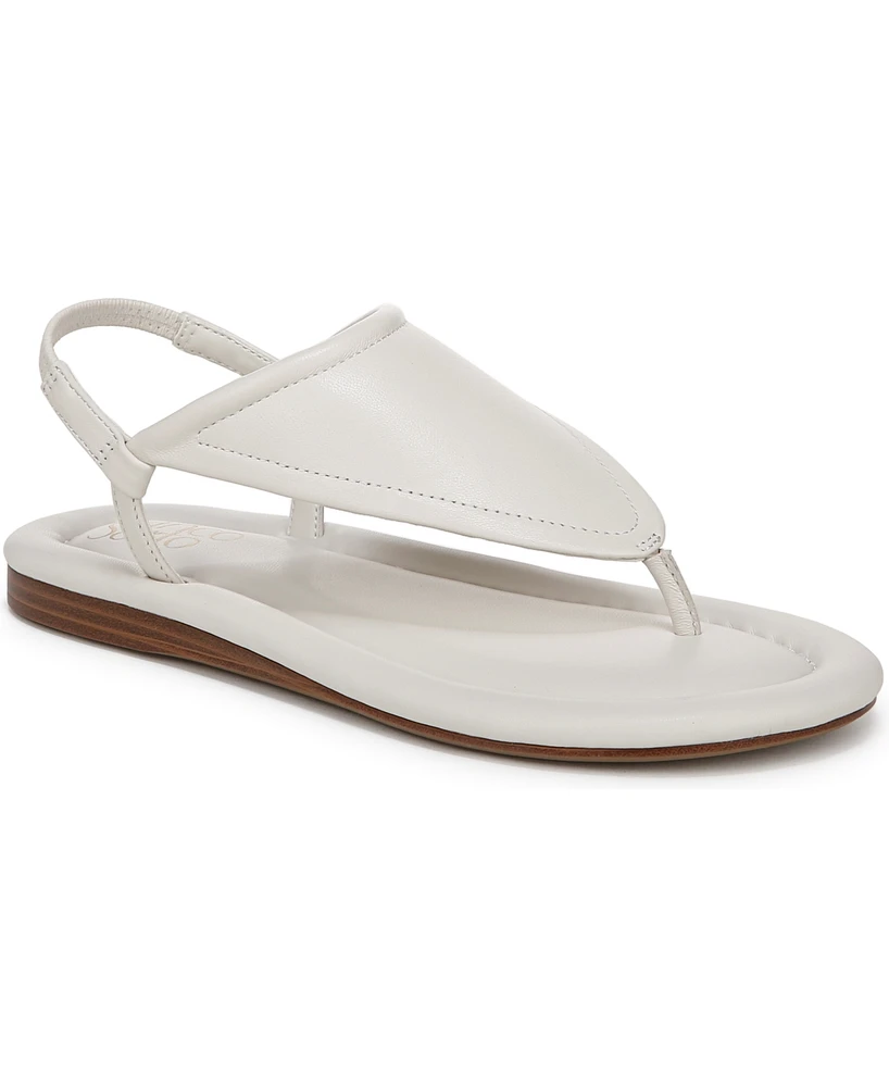 Franco Sarto Women's Jocelyn Open Toe Thong Slingback Sandals