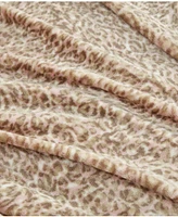 Jessica Simpson Plush Leopard 3-Pc. Comforter Set