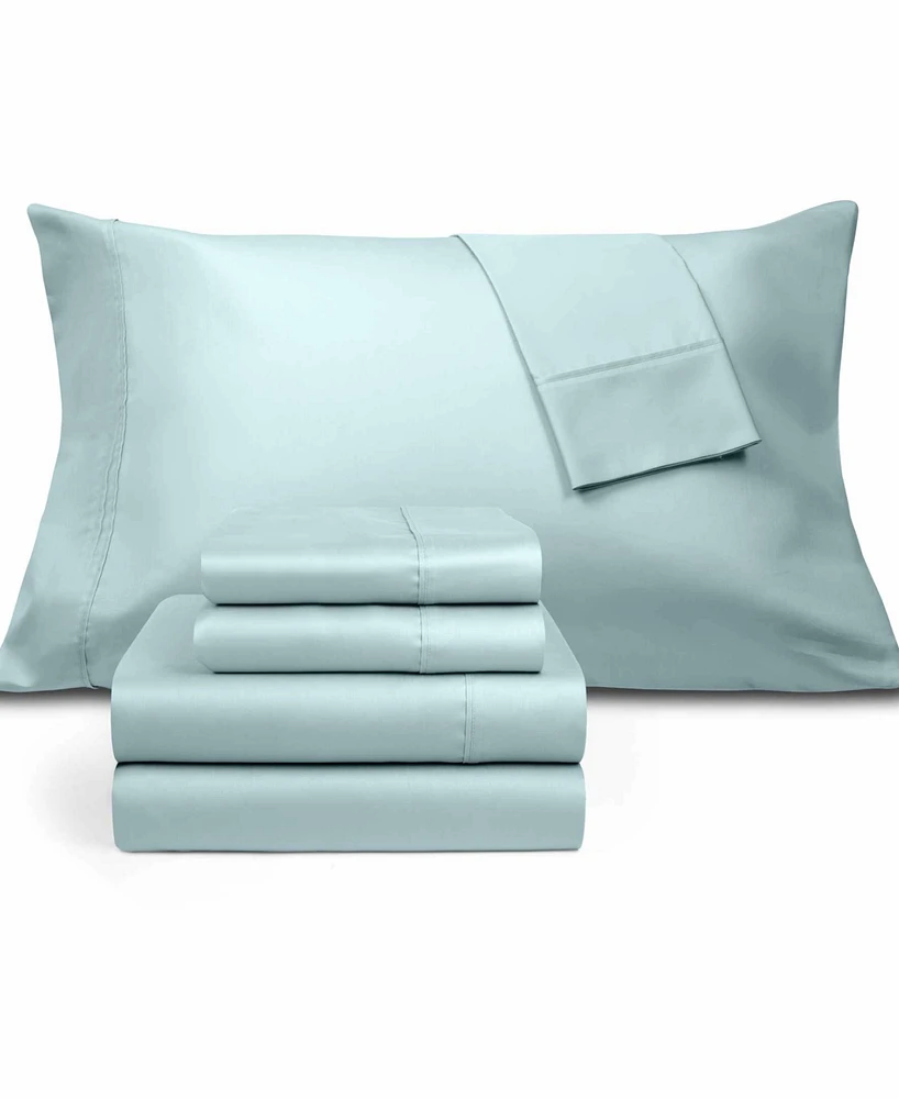 Fairfield Square Collection Brookline 1400 Thread Count 6 Pc. Sheet Set, Queen, Exclusively at Macy's
