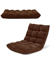 Gouun Adjustable 14-position Cushioned Floor Chair