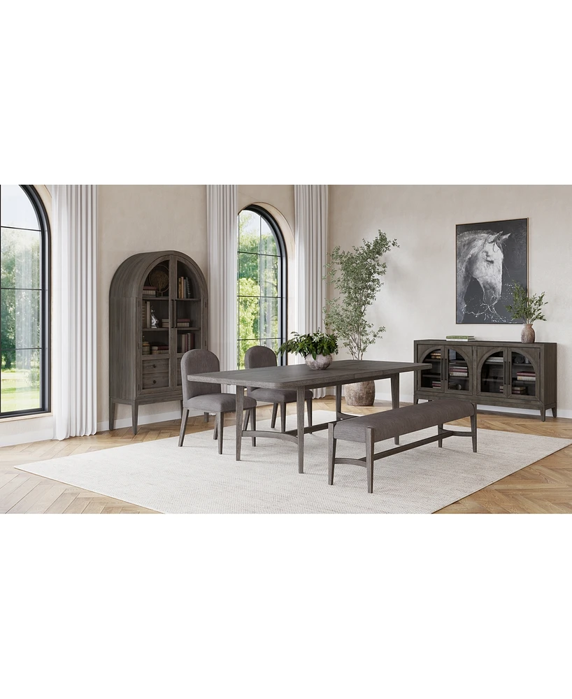 Griffith 4 Pc. Rectangular Dining Set (Table, 2 Side Chairs & Bench), Created for Macy's