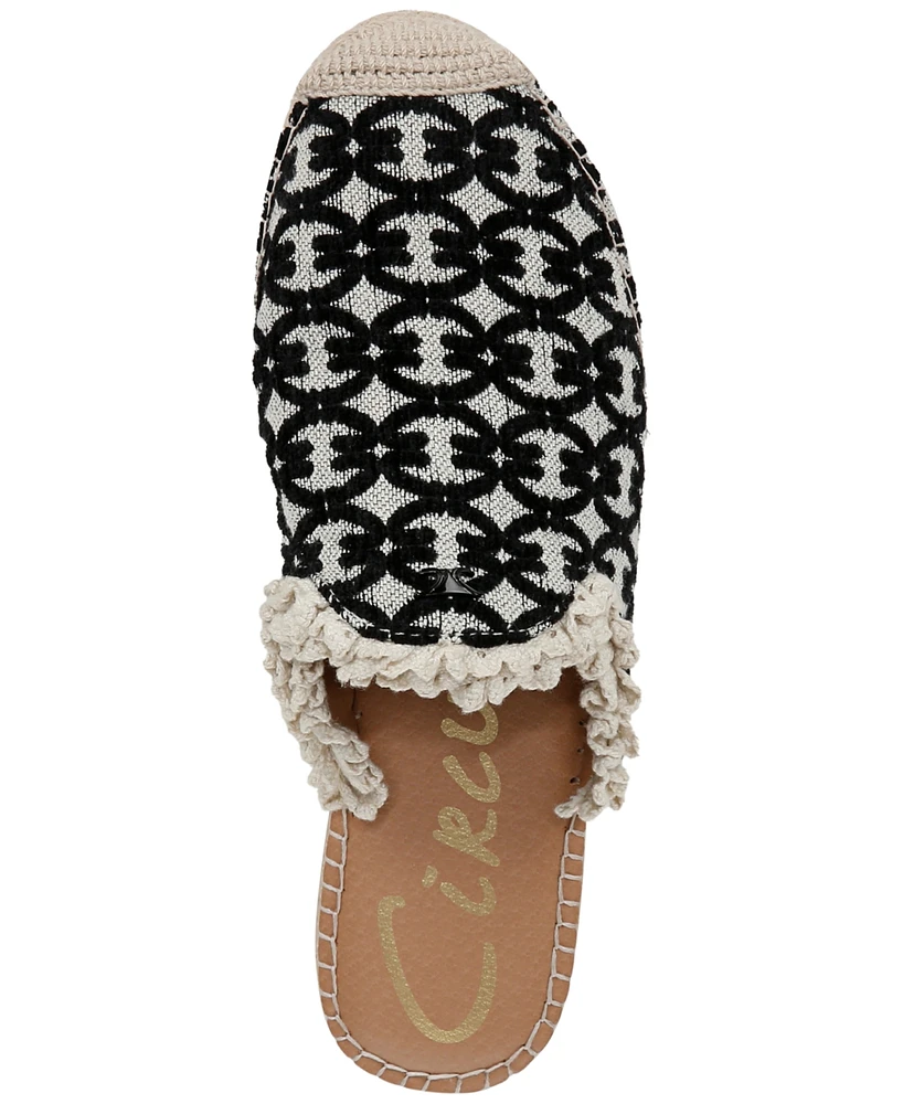 Circus Ny by Sam Edelman Mallory Ruffle Mule Slides