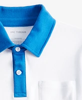 Epic Threads Little & Big Boys Colorblocked Polo, Exclusively at Macy's