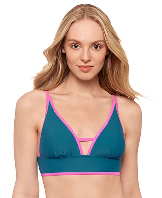 Salt + Cove Juniors' Front-Tab Midkini Top, Exclusively at Macy's